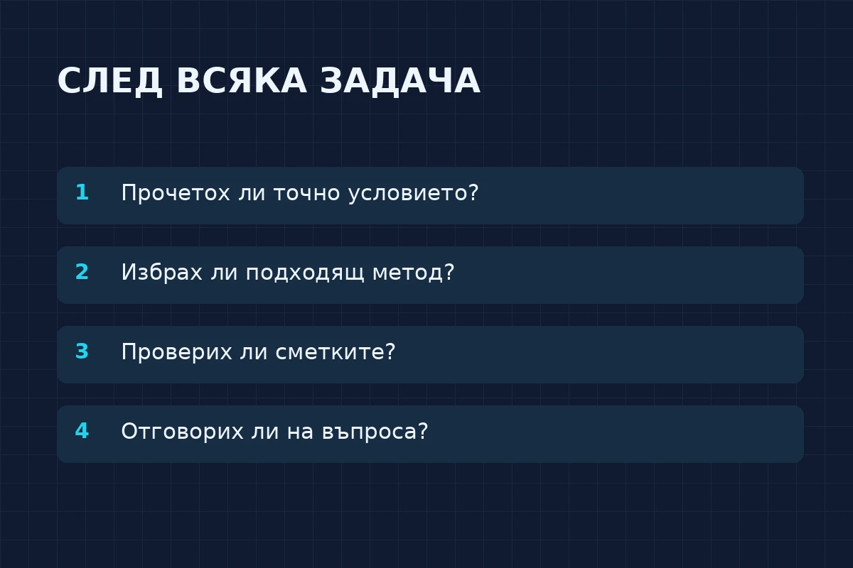 Подготовка за НВО по математика в Пловдив: откъде да започнете